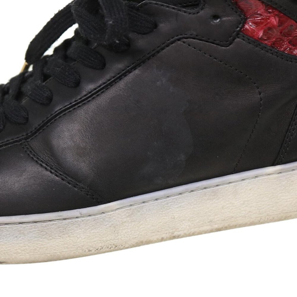 LOUIS VUITTON High Top Sneakers Exotic Leather - Picture 13 of 15